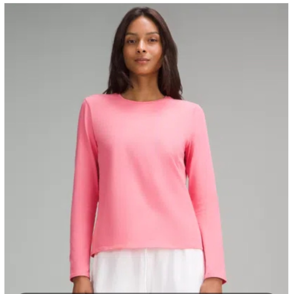 Lululemon Organic Cotton Crewneck Long Sleeve Shirt